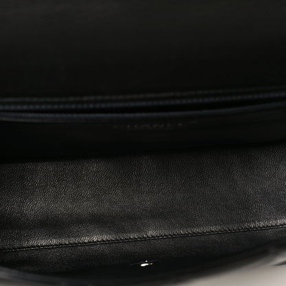 Chanel Lambskin Quilted Medium Kelly Flap Bag Black Black 5 of 10