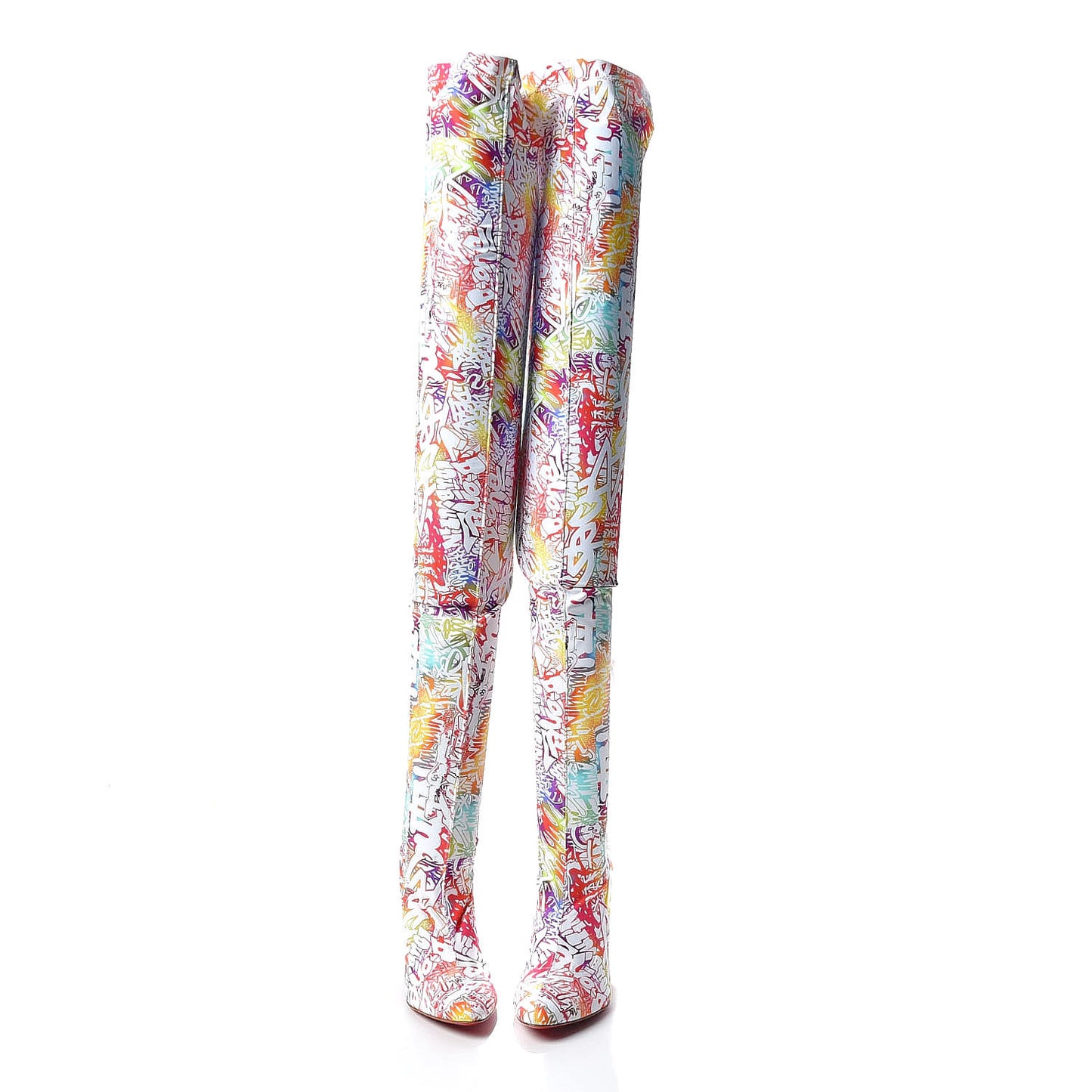 Lycra Wallgraf Gravitissima 100 Thigh High Boots 36 Multicolor
