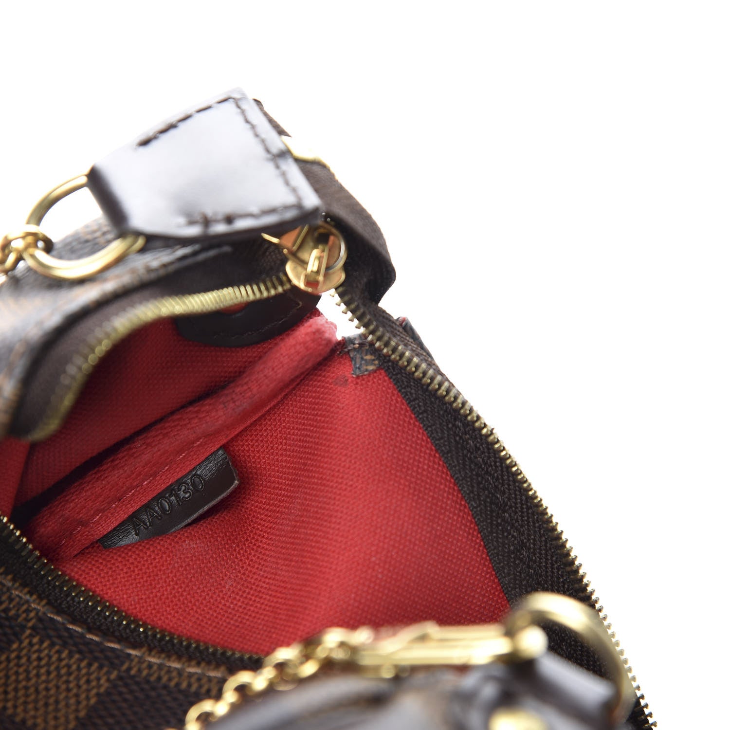Louis Vuitton Damier Ebene Eva Clutch 8 of 10