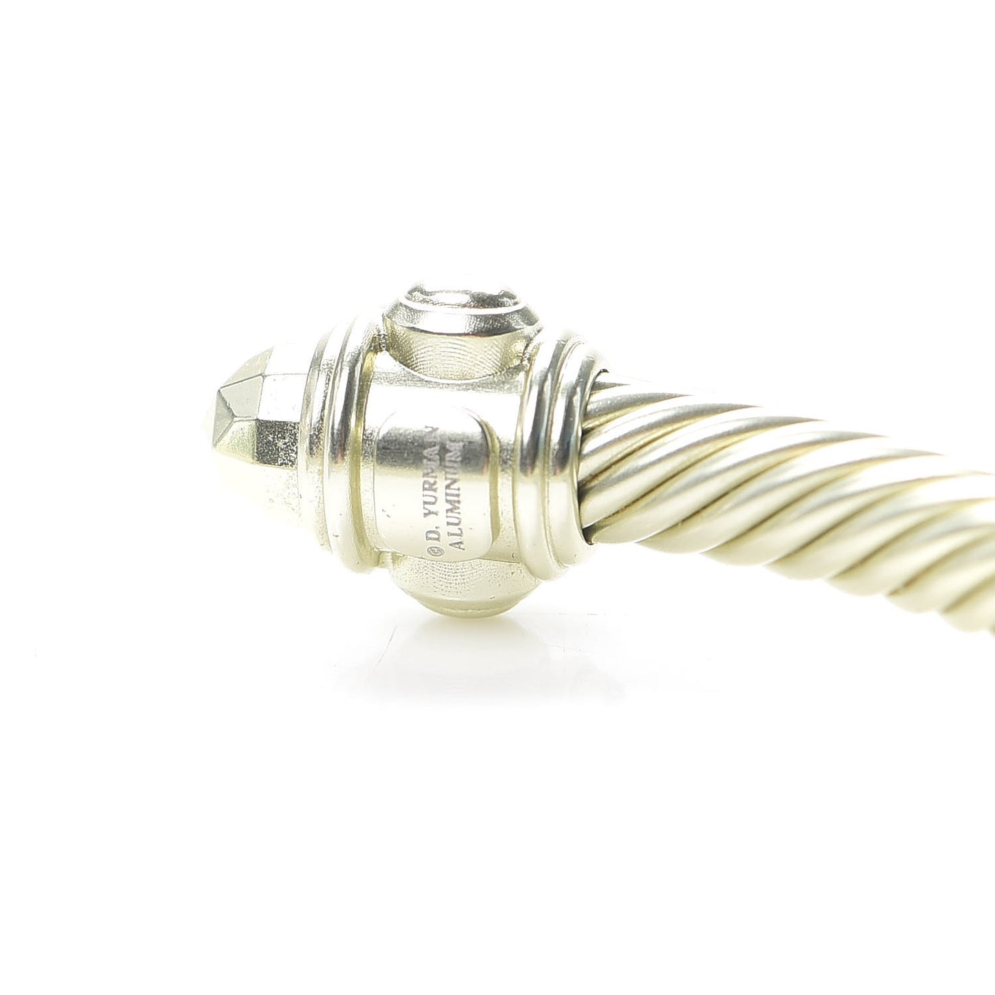Aluminum 5mm Renaissance Bracelet Pale Gold