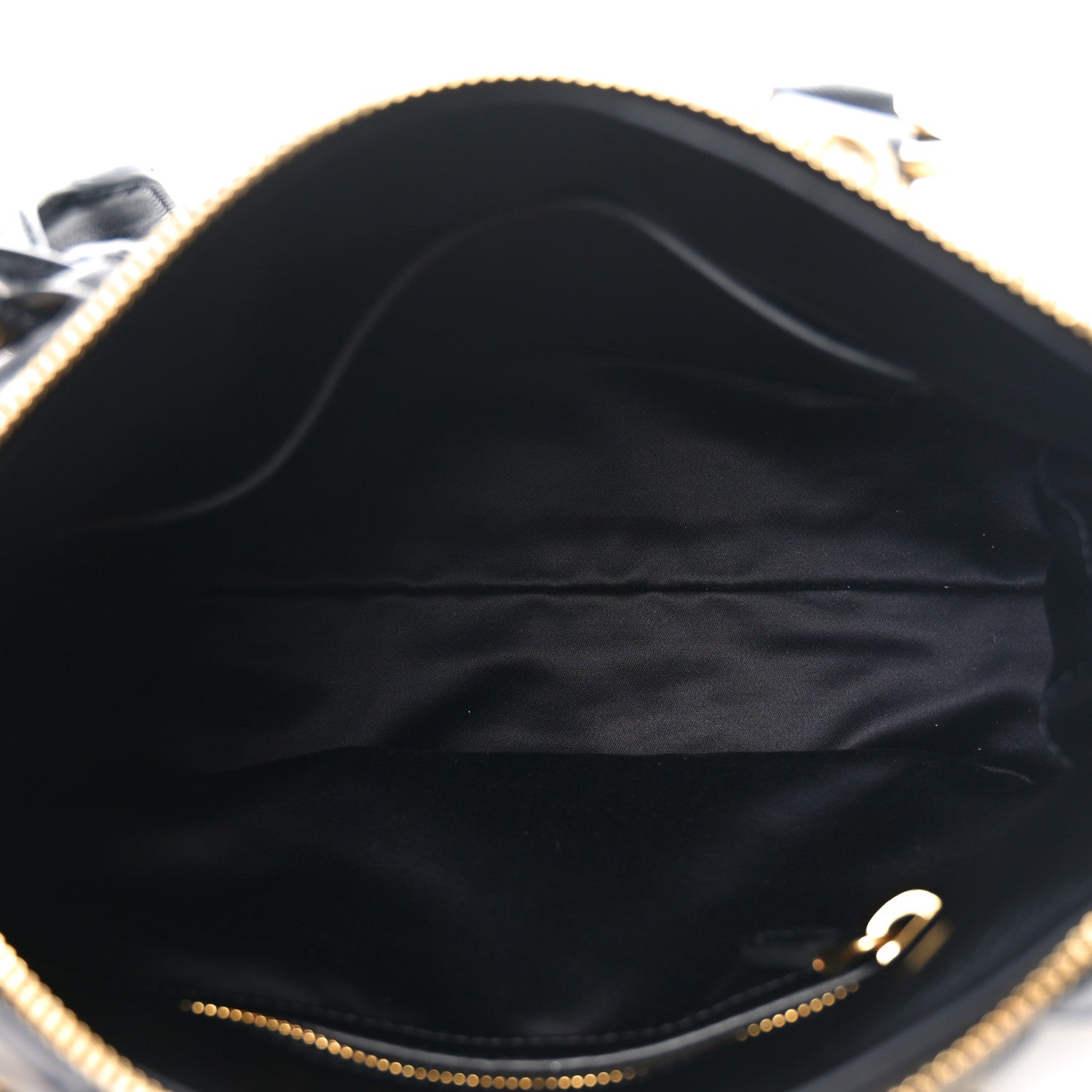 Miu Miu Nappa Joie Satchel Black 5 of 9