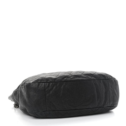 Chanel Caviar Quilted Simply CC Hobo Black 3 of 13