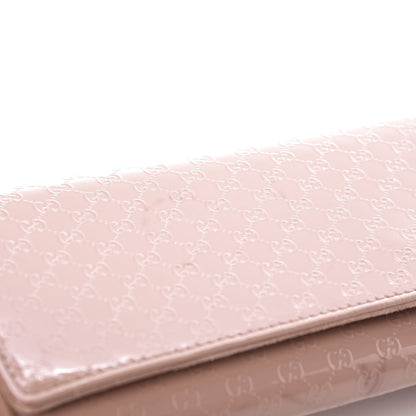 Gucci Patent Microguccissima Small Broadway Clutch Dark Cipria 9 of 11