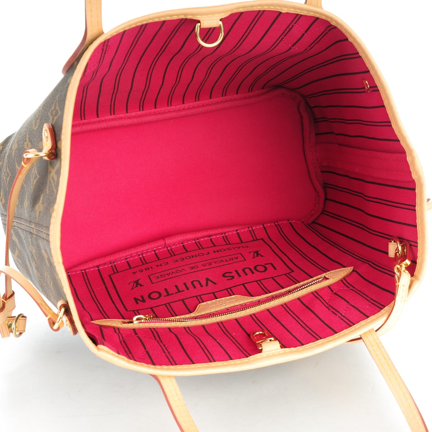 Louis Vuitton Monogram Neo Neverfull PM Pivoine 6 of 8