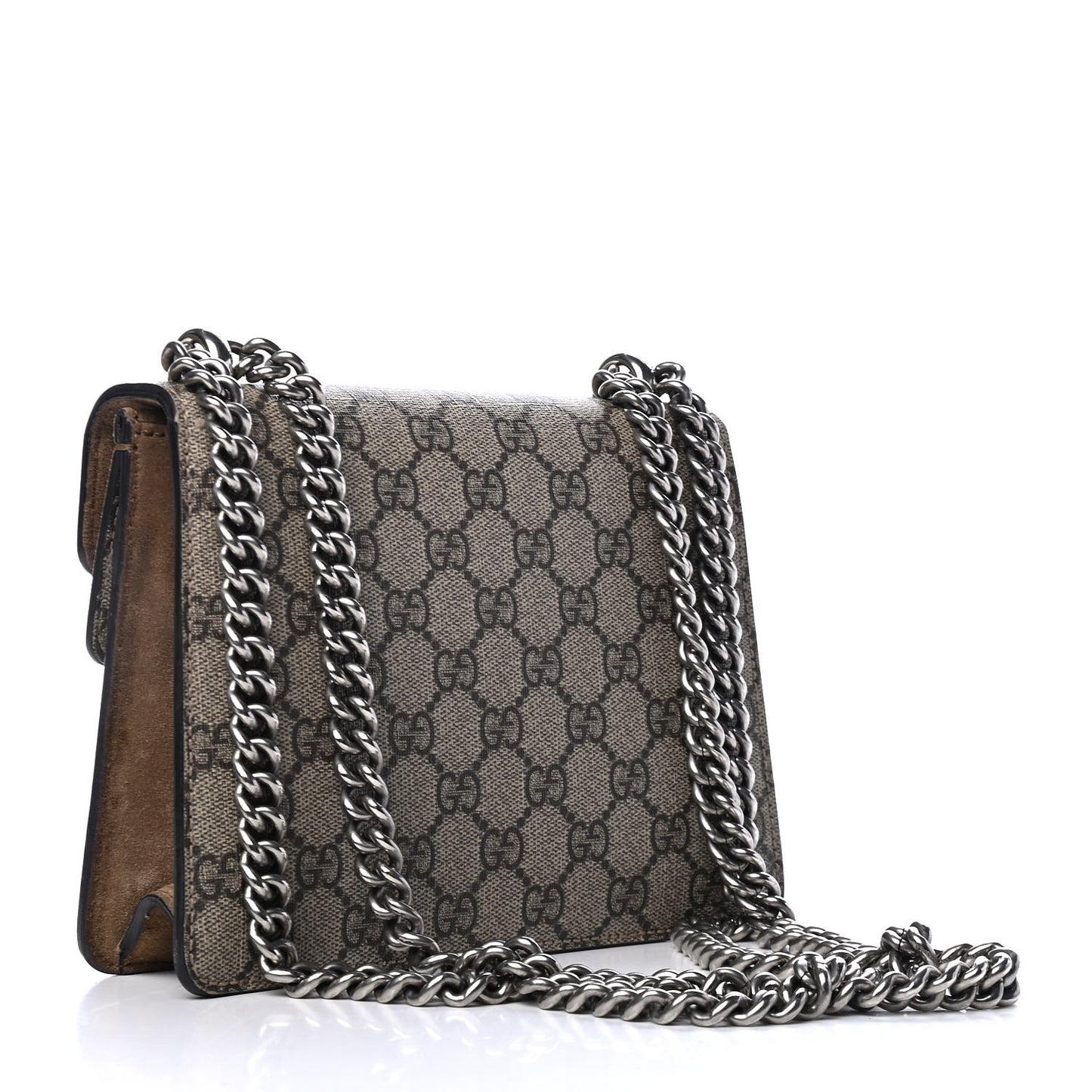 GG Supreme Monogram Mini Dionysus Shoulder Bag Taupe