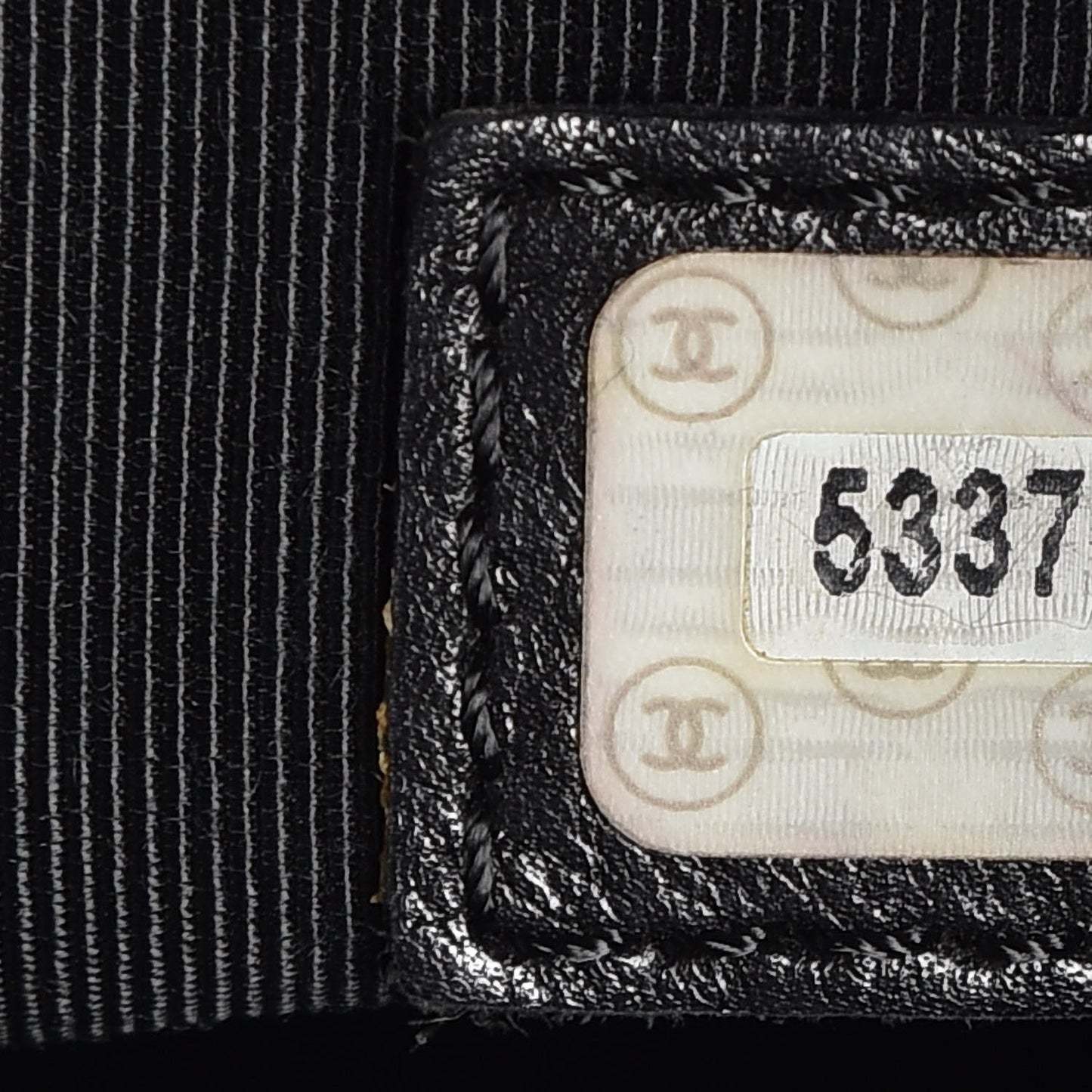 Caviar Large CC Shoulder Bag Black
