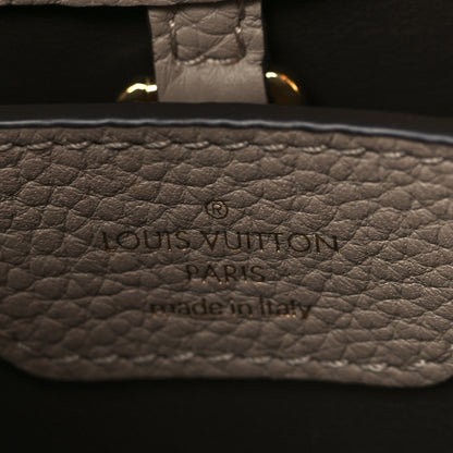 Louis Vuitton Taurillon Capucines BB Galet 6 of 10