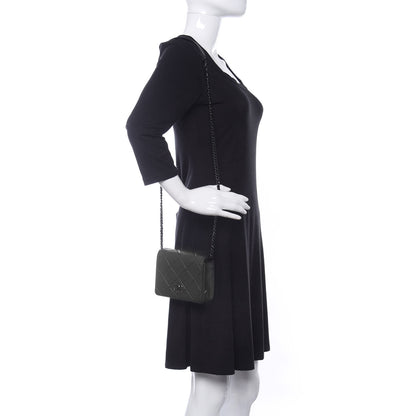 Chanel Calfskin Mini Propeller Flap Black 2 of 11