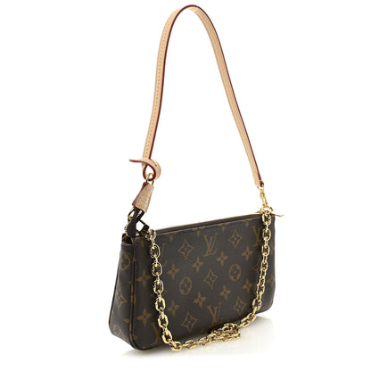 Louis Vuitton Monogram Chain Pochette Accessories 3 of 9