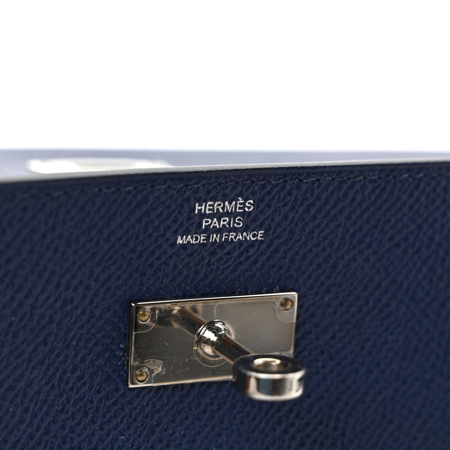 Epsom Kelly Longue Wallet Bleu Saphir