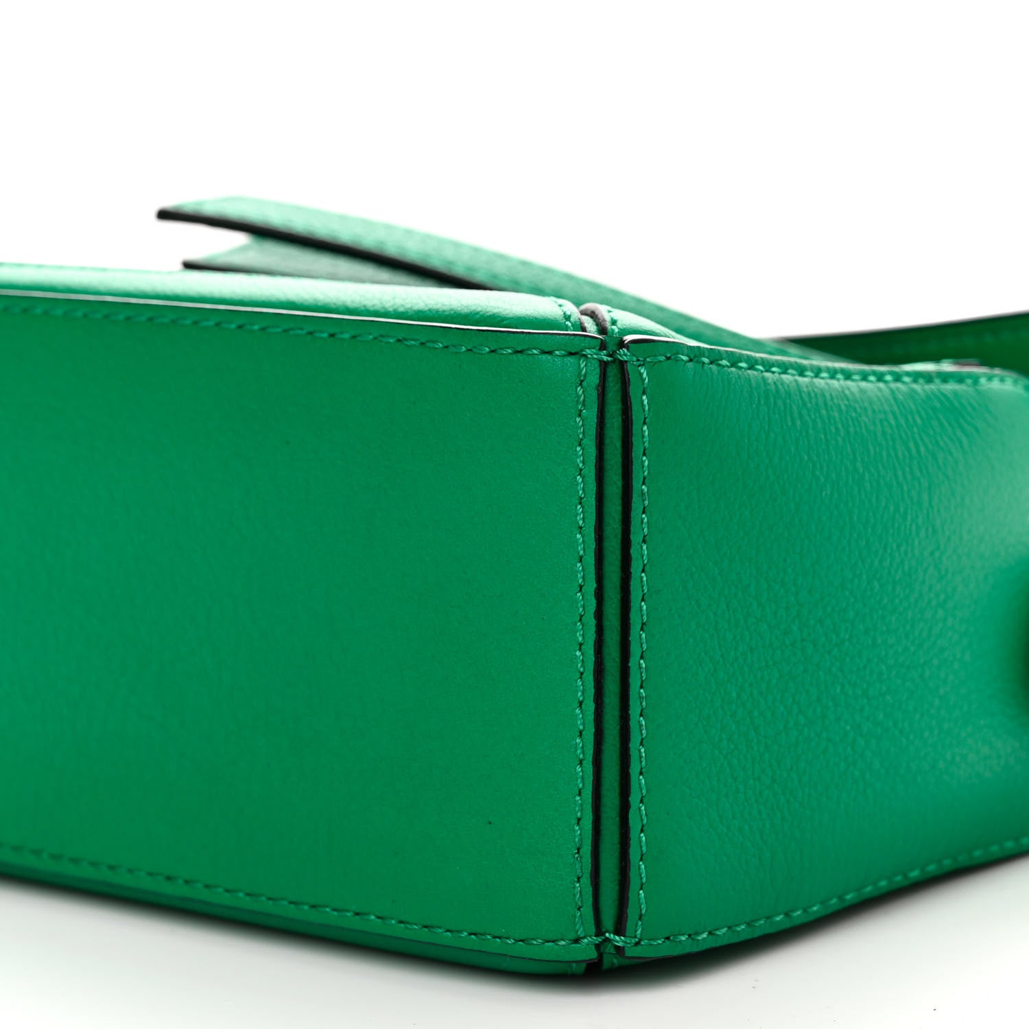 Loewe Calfskin Mini Puzzle Bag Jungle Green 10 of 10