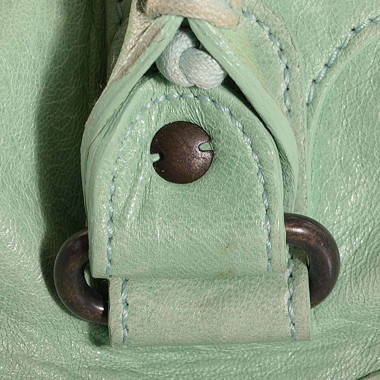 Balenciaga Chevre Classic Hardware City Vert D'eau 7 of 11