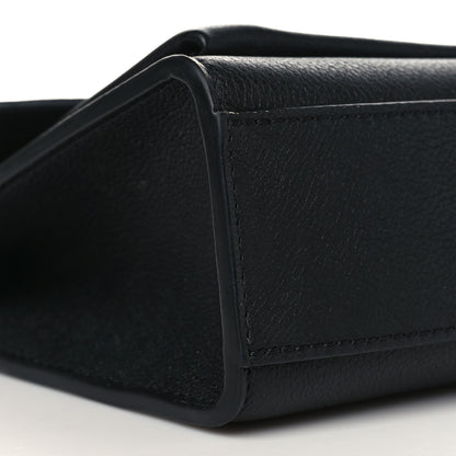 Louis Vuitton Soft Calfskin Mylockme Chain Bag BB Black 8 of 10