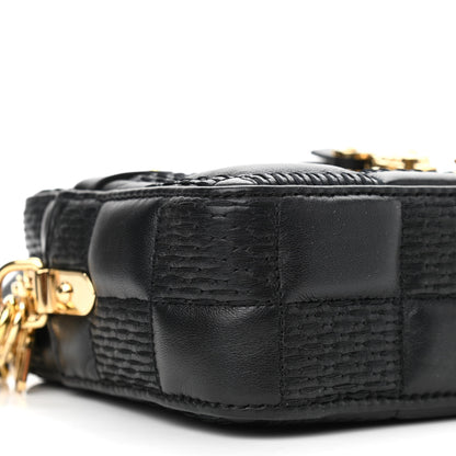 Louis Vuitton Lambskin Damier Quilt Troca PM Black 8 of 10