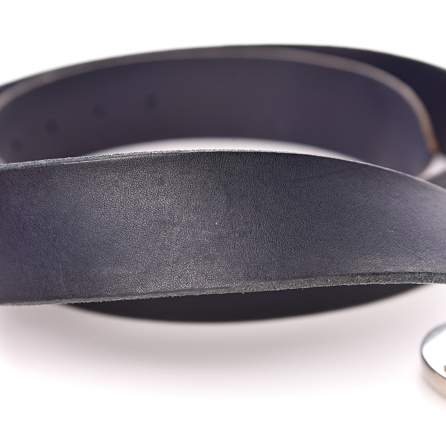 Cuoio Toscano Nickel Double Double G 40mm Belt 110 44 Blue