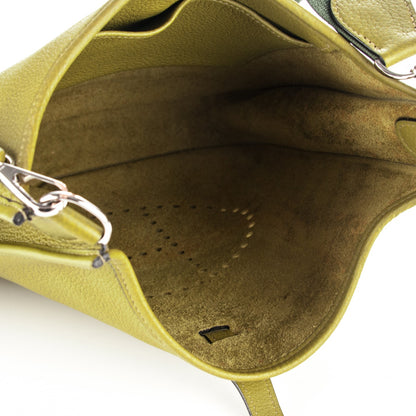 Hermes Taurillon Clemence Evelyne PM Chartreuse 5 of 7