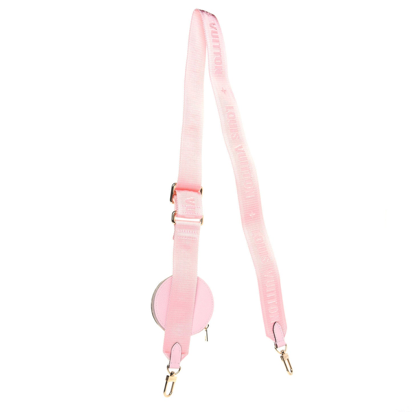 Monogram Papillon BB Bandouliere Shoulder Strap Rosebud