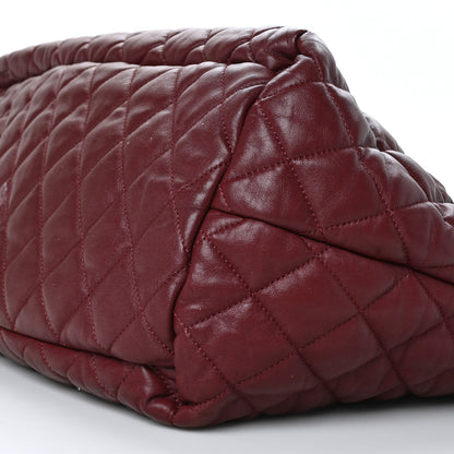 Chanel Lambskin Quilted Medium Coco Cocoon Reversible Tote Black 13 of 14