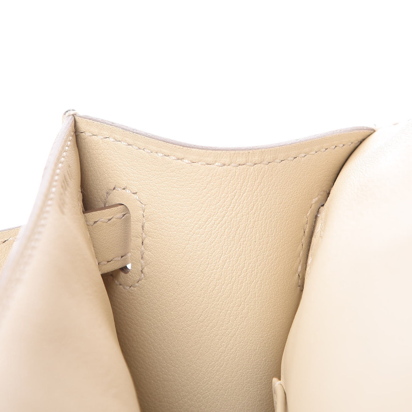 Swift Kelly Pochette Clutch Craie