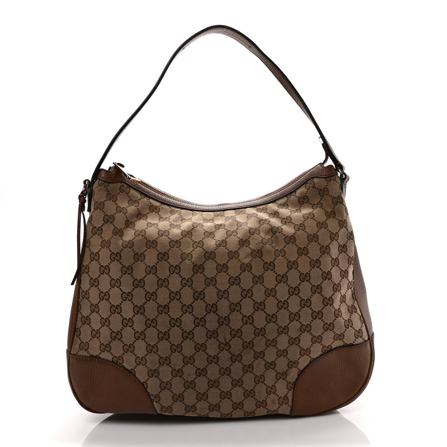 Soft GG Monogram Large Margaux Hobo Brown