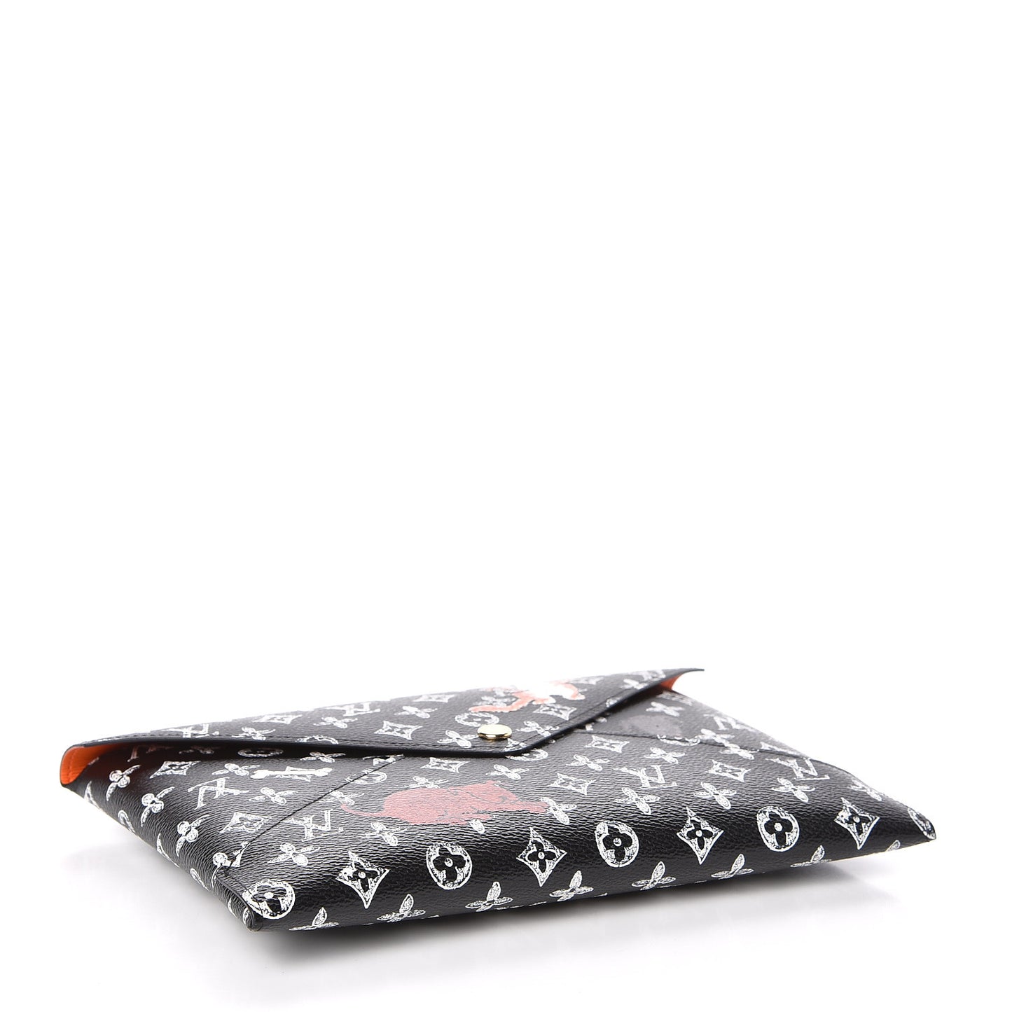 Catogram Large Kirigami Pochette Black