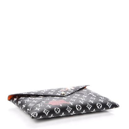 Louis Vuitton Catogram Large Kirigami Pochette Black 4 of 8