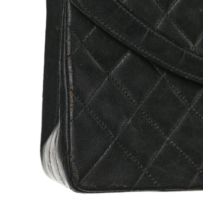 Chanel Lambskin Quilted Medium Single Flap Black 16 of 16