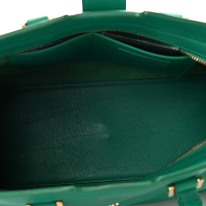 Saint Laurent Calfskin Small Classic Y Cabas Green 5 of 11