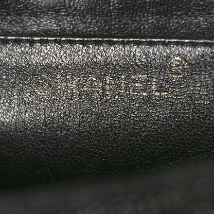 Chanel Caviar Quilted Jumbo Kelly Flap Black 6 of 11