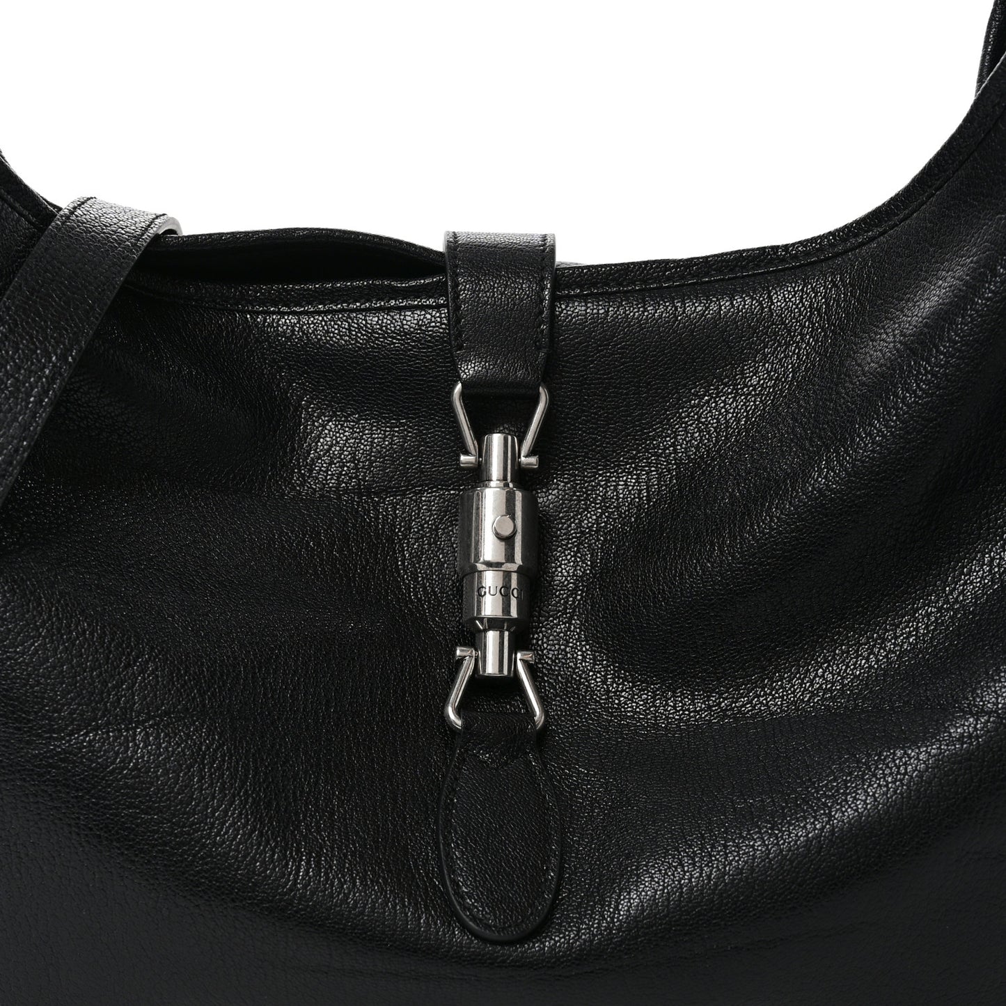 Calfskin Large Jackie 1961 Shoulder Bag Black