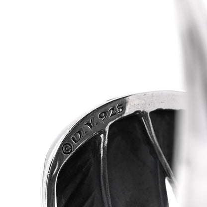 David Yurman Sterling Silver Crossover Cuff Bracelet 3 of 3