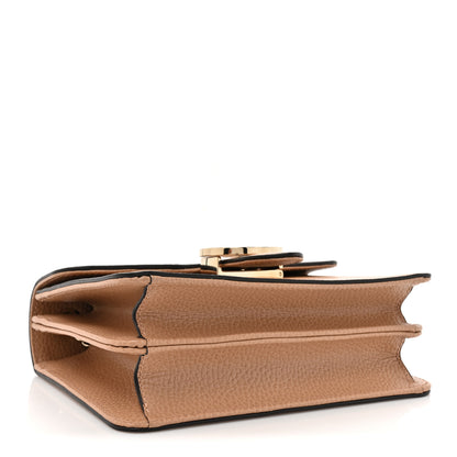 Gucci Dollar Calfskin Small Interlocking G Shoulder Bag Camelia 4 of 12
