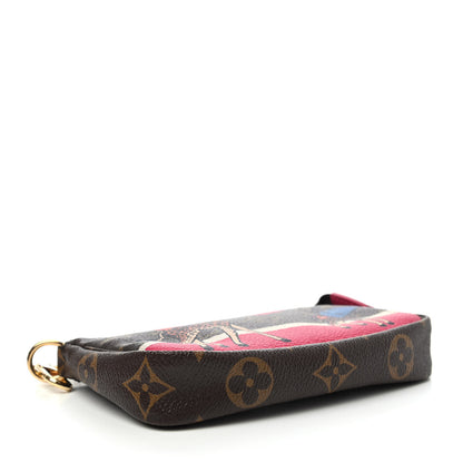 Louis Vuitton Monogram 2017 Christmas Animation Mini Pochette Accessories 3 of 4