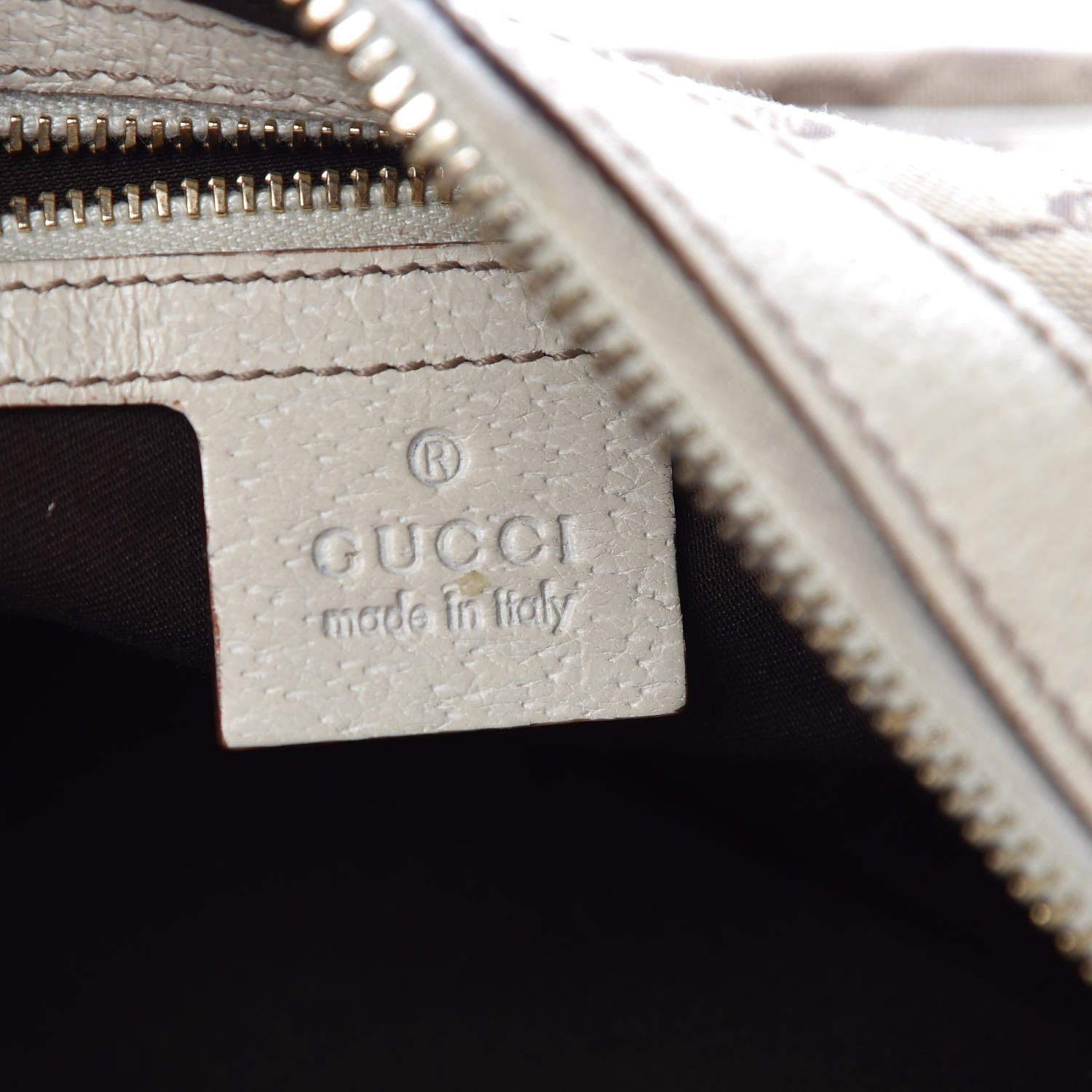 Gucci Monogram Medium Charmy Hobo Off White 6 of 8