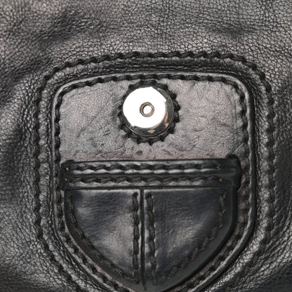 Prada Vitello Shoulder Chain Bag Black 13 of 16