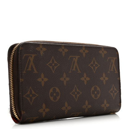 Louis Vuitton Monogram Zippy Wallet Coquelicot 3 of 11