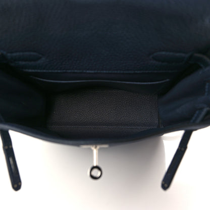 Hermes Togo Kelly Ado Backpack Bleu Nuit 4 of 7