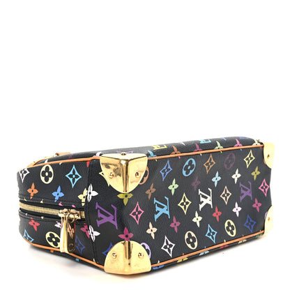 Louis Vuitton Monogram Multicolor Trouville Black 3 of 8