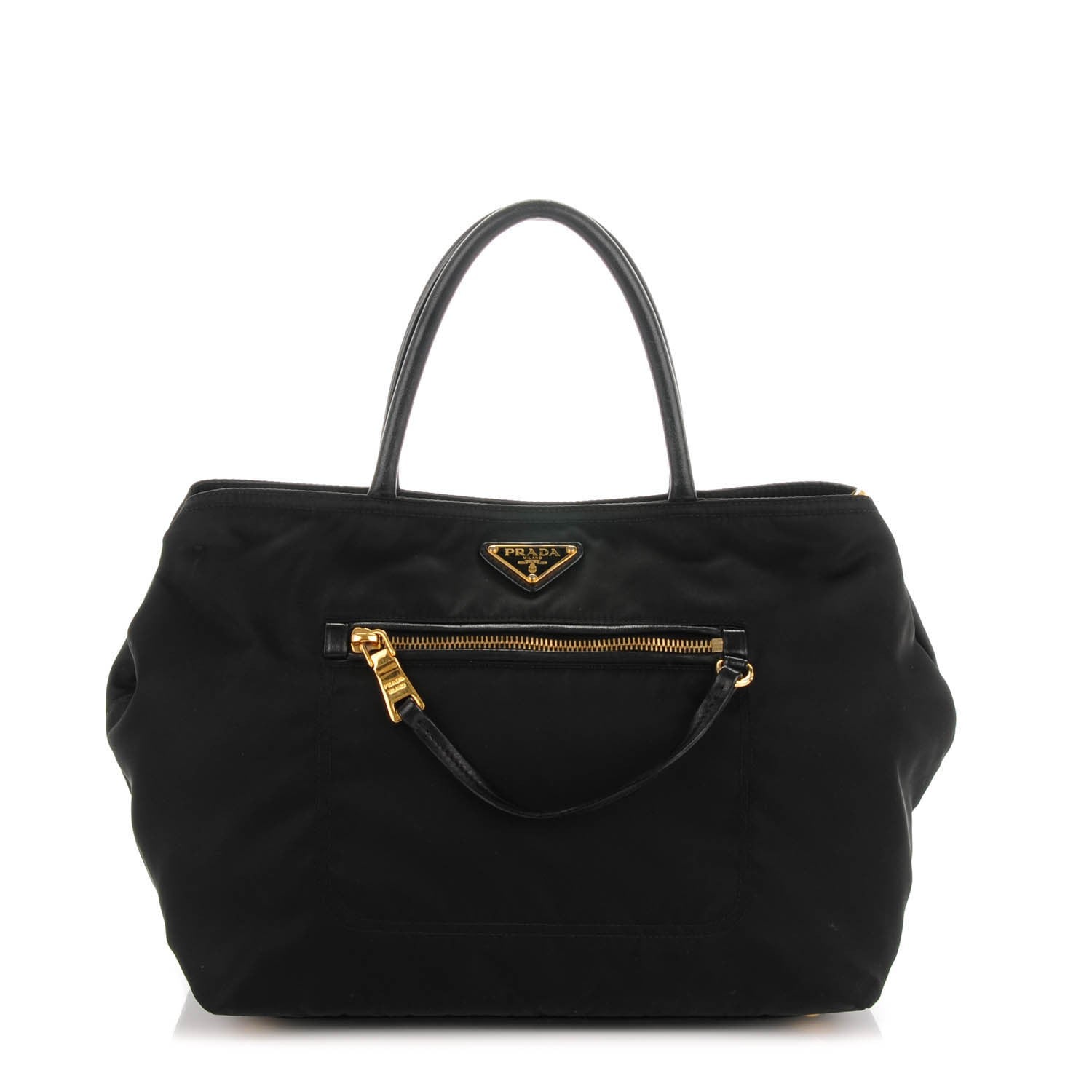 Prada Tessuto Nylon Tote Nero Black 1 of 10