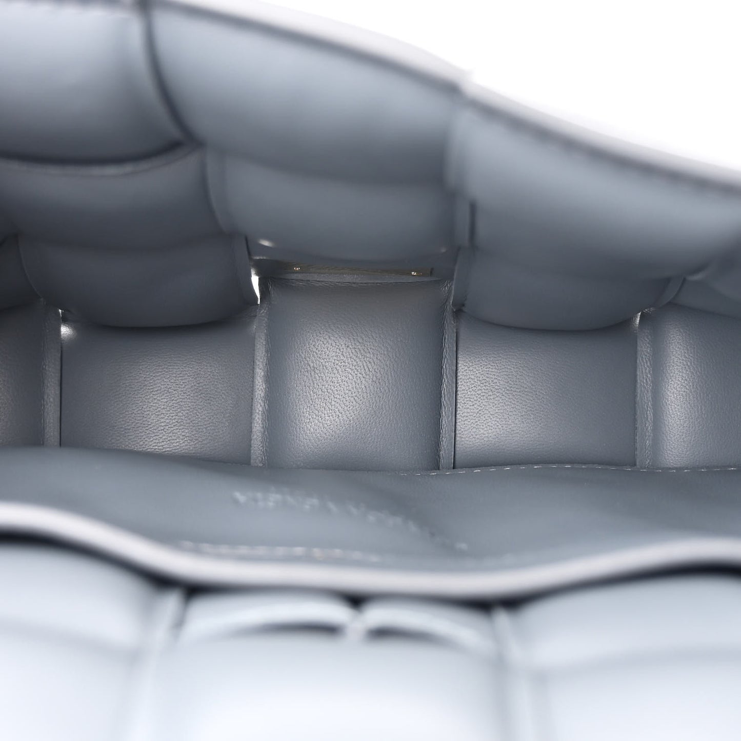 Nappa Maxi Intreccio Padded Cassette Crossbody Bag Thunder