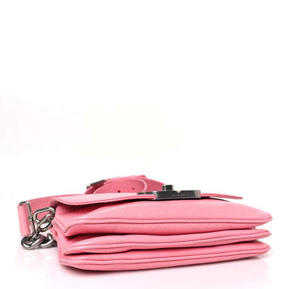Balenciaga Peach Calfskin Small BB Soft Flap Bag Sweet Pink 4 of 9
