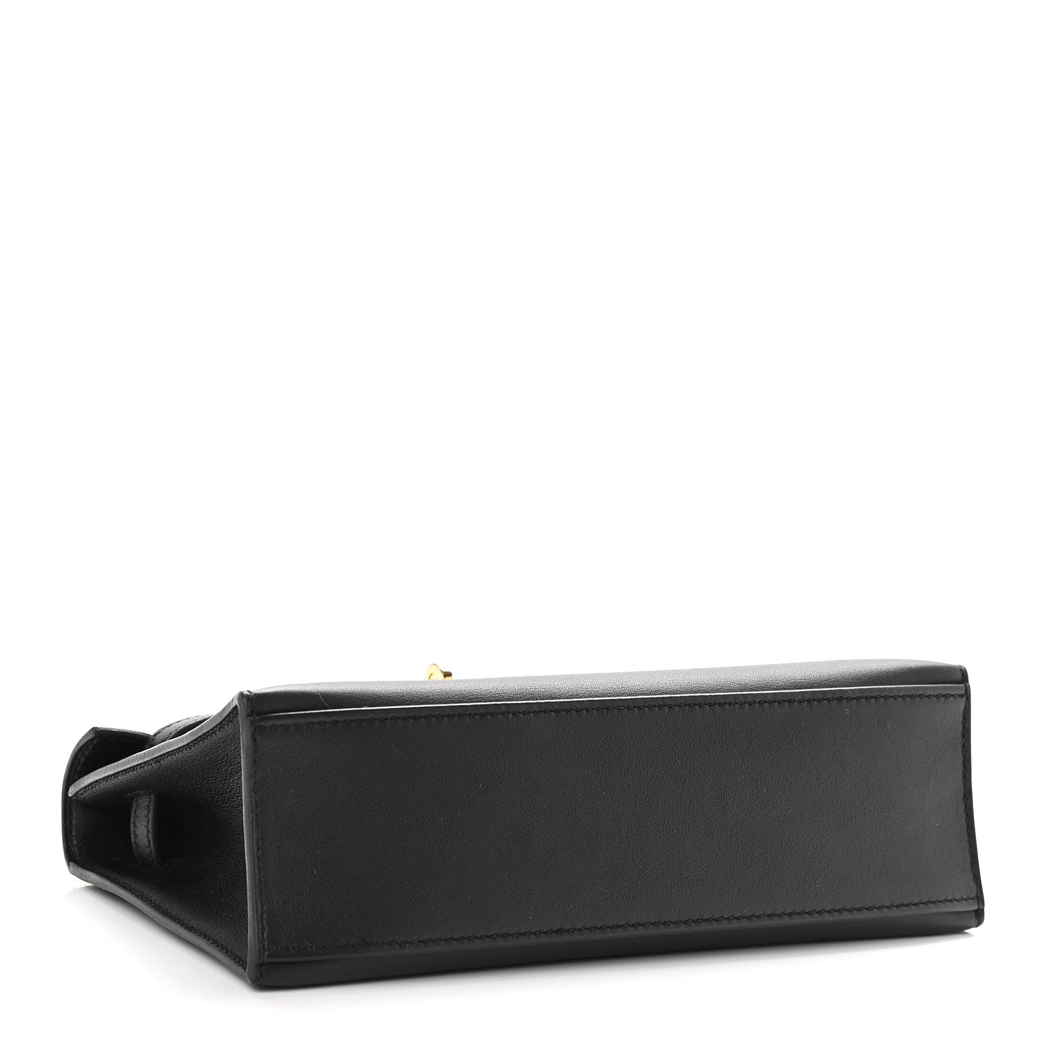 Hermes Swift Kelly Pochette Clutch Black 4 of 9