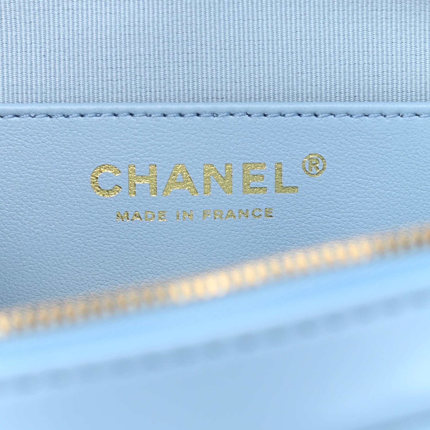 Chanel Lambskin Quilted CC In Love Heart Bag Light Blue 7 of 12