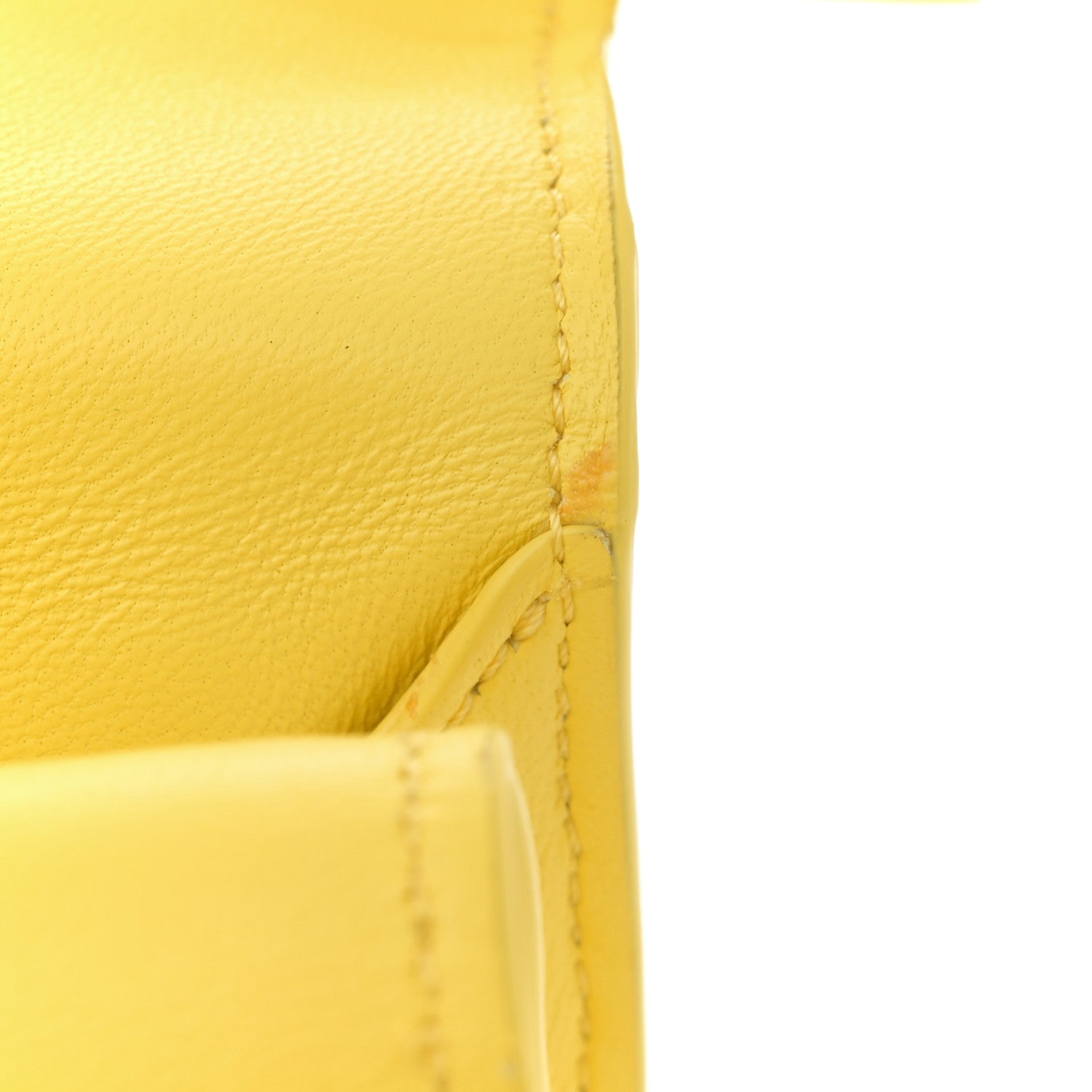 Jacquemus Smooth Calfskin La Petite Pochette Rond Carre Yellow 11 of 13