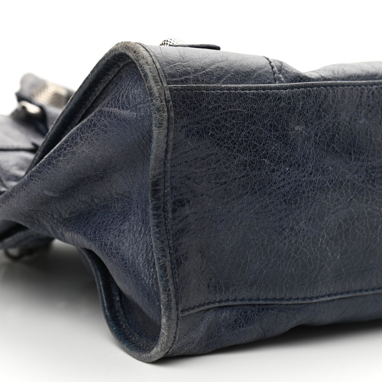 Balenciaga Agneau Giant 21 Silver Hardware City Bleu Roi 9 of 12