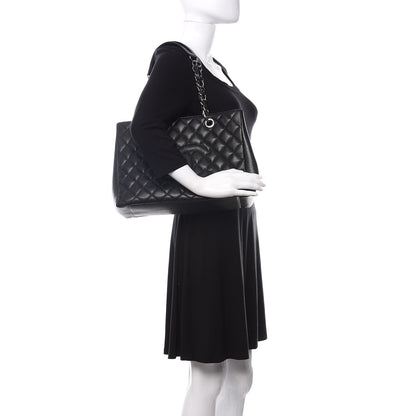 Chanel Caviar Quilted Grand Shopping Tote GST Black 2 of 11