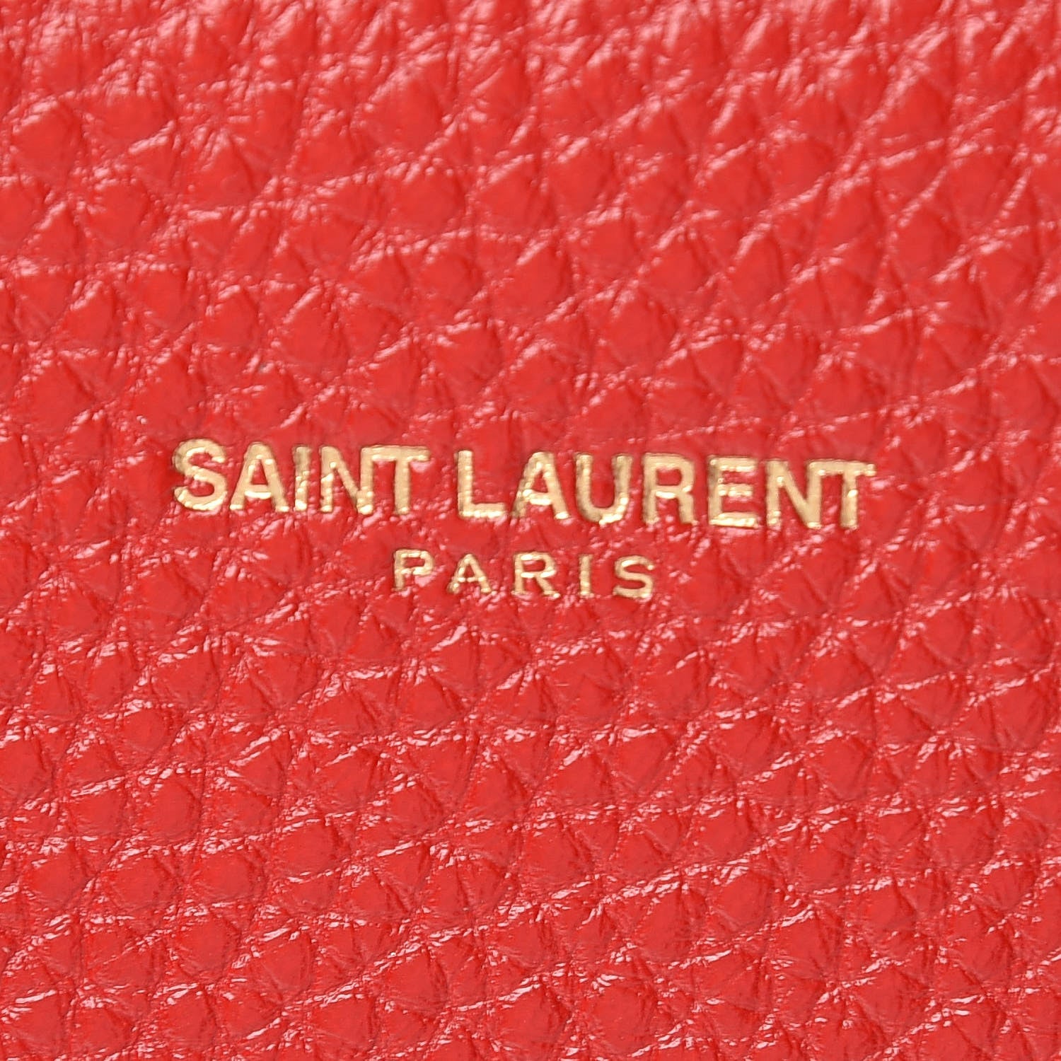 Saint Laurent Grained Calfskin Nano Sac De Jour New Red 6 of 14