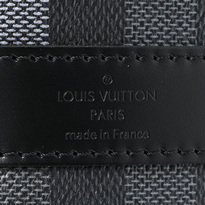 Louis Vuitton Damier Graphite Pixel Keepall Bandouliere 50 Gris 6 of 9