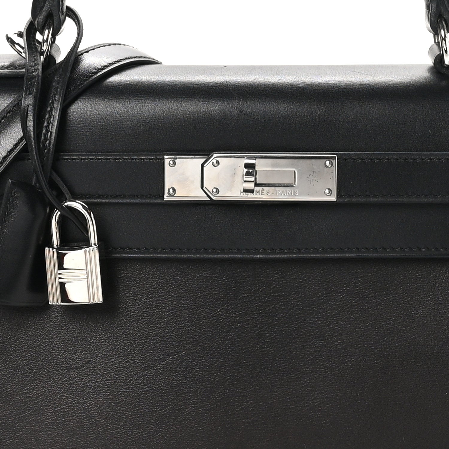 Hermes Box Kelly Sellier 28 Black 8 of 13