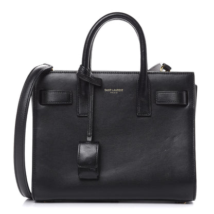 Saint Laurent Calfskin Nano Sac de Jour Black 1 of 17